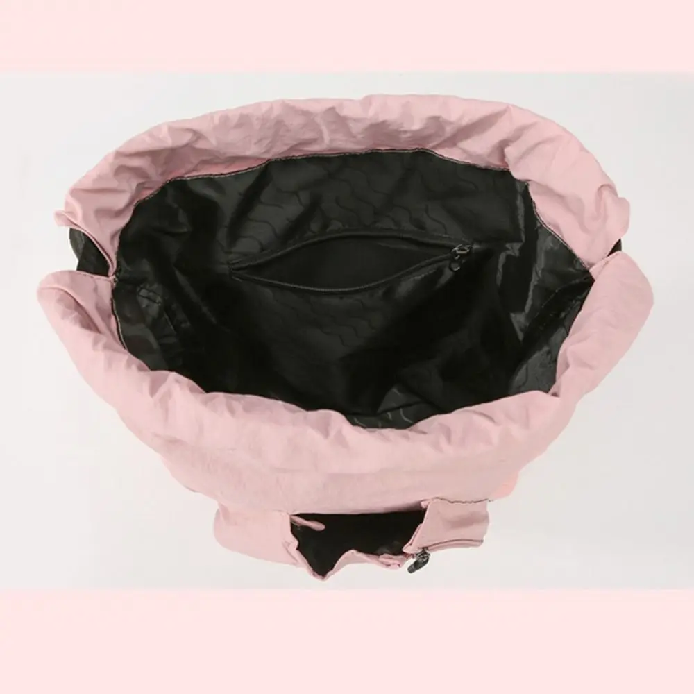 2 Rackets Tennis Racket Backpack with Shoes Pocket Waterproof Gym Pack Casual Drawstring Closure Drawstring Fitness Bag