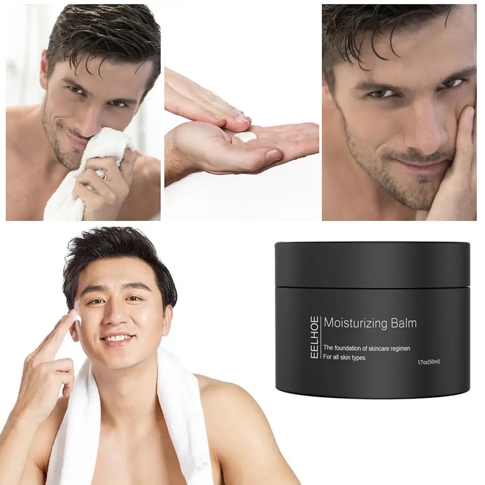 Crema Facial para hombres, corrector, marcas de acné, brillo, hidratante, aislamiento, encoge los poros, cuidado de la piel Facial, Y9N1, 50ml