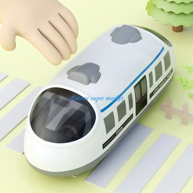 090B quán tính Train Train Toy Toy Playset Playset Trò chơi tương tác đồ chơi cho trẻ