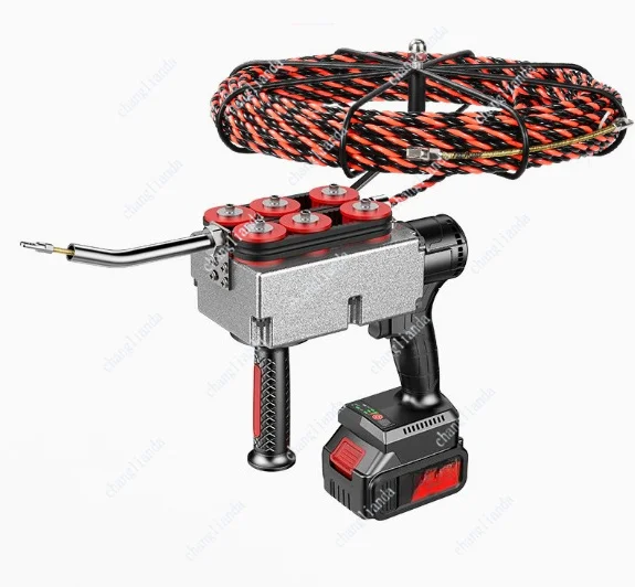 Suitable For  Electric Pipe Threader Brushless Motor Handheld Threading Machine for BL1830 BL1840 BL1850 Battery Interface 15m W
