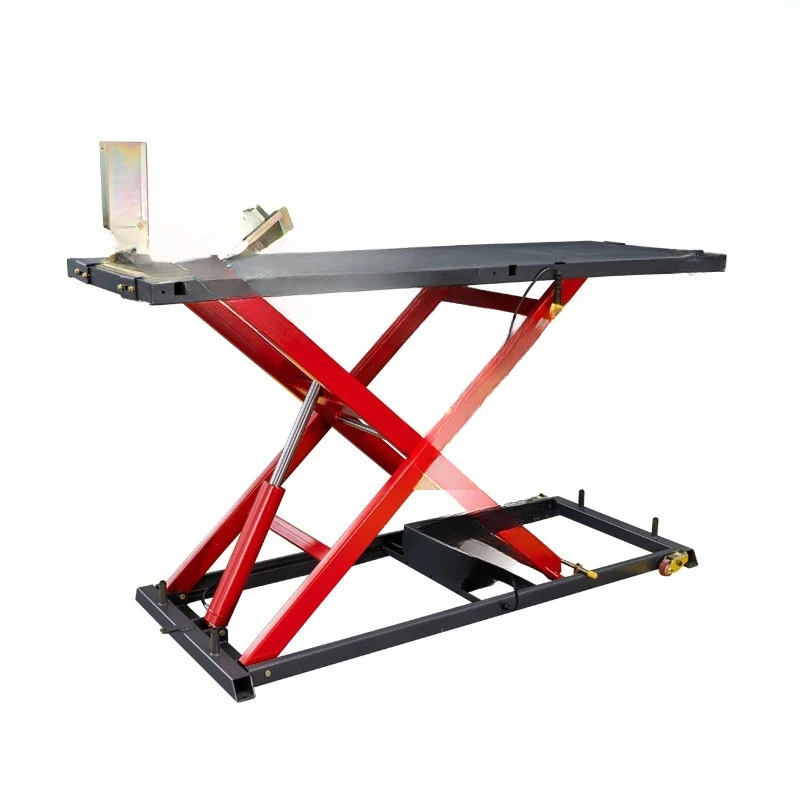 Motorcycle lift table Electric vehicle maintenance Lift Motorcycle vertical lift bracket Lifting frame Repair crane