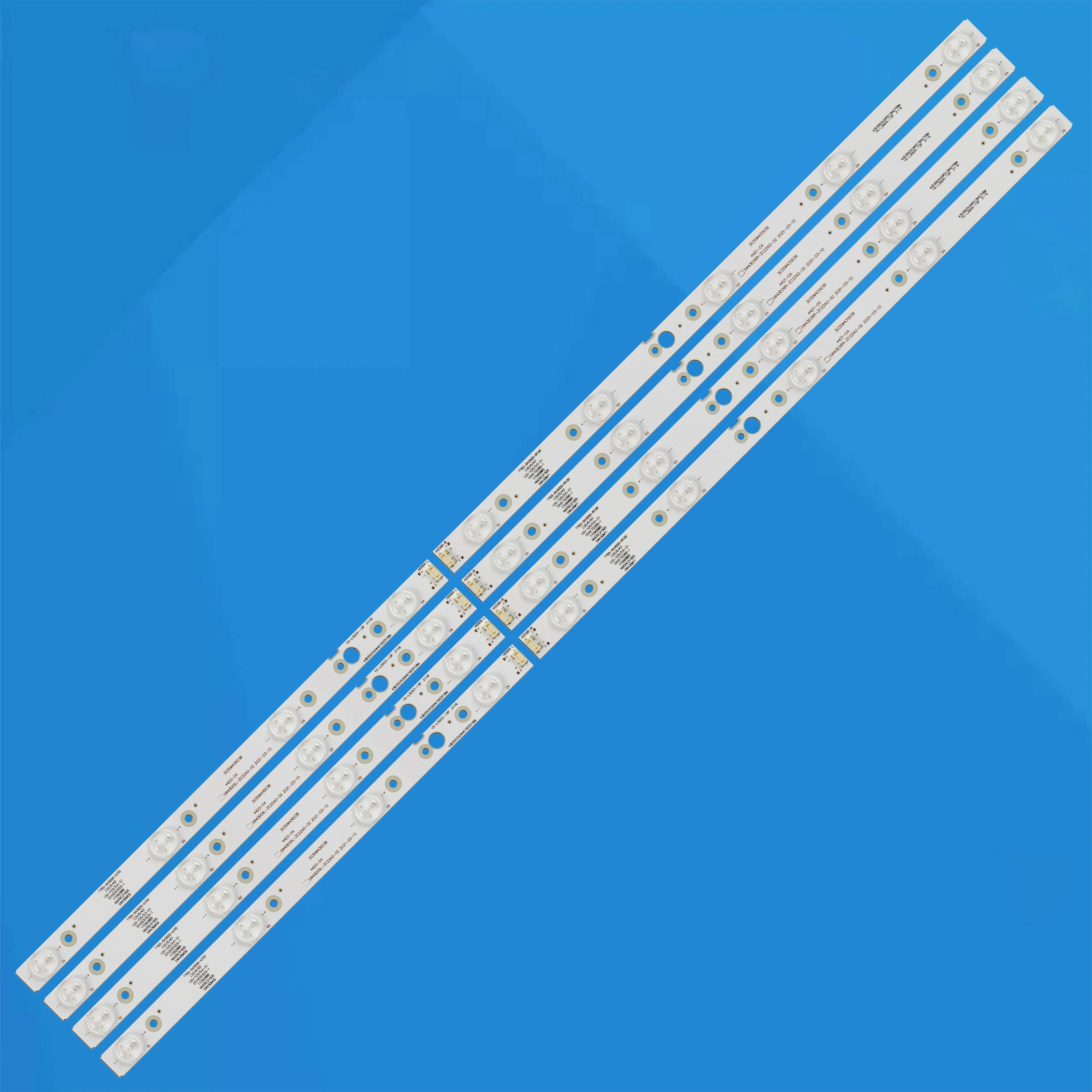 

Светодиодные ленты подсветки для PLD43FS8B 43NS18 QI43R18S TDS1843FI (T45) SK43L74A-V01