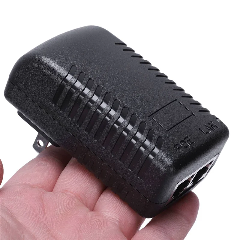 4X Voeding Ethernet POE Injector Adapter Voor IP Telefoon Gateway IP Camera (24 V/1A US Plug)-Y41A