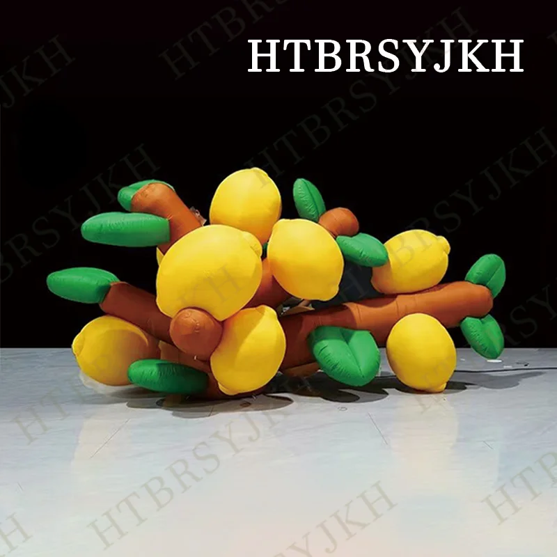

Inflatable lemon tree fruit model can be customized decorative props for shopping mall activities