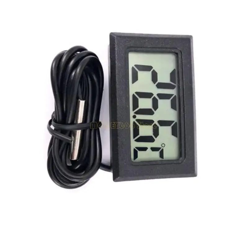 F62C ЖК -дисплей Thermometters с зондом измерения температуры воды измеритель цифровые термометры для холодильника аквариумной