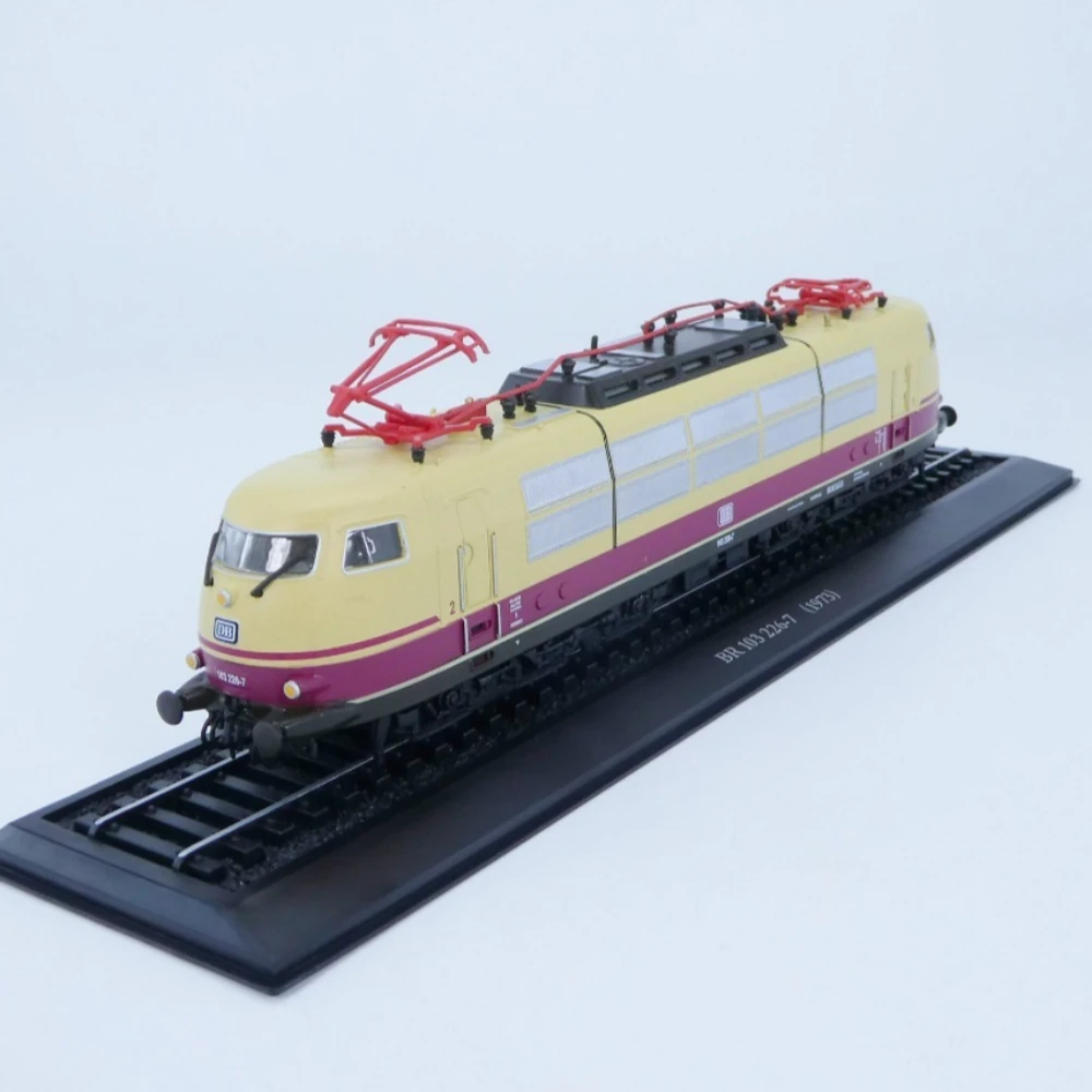

HO Type 1/87 Train Model Vintage Retro Locomotive BR103226-7 Static Simulation Model Desktop Ornament adult Toy Gift