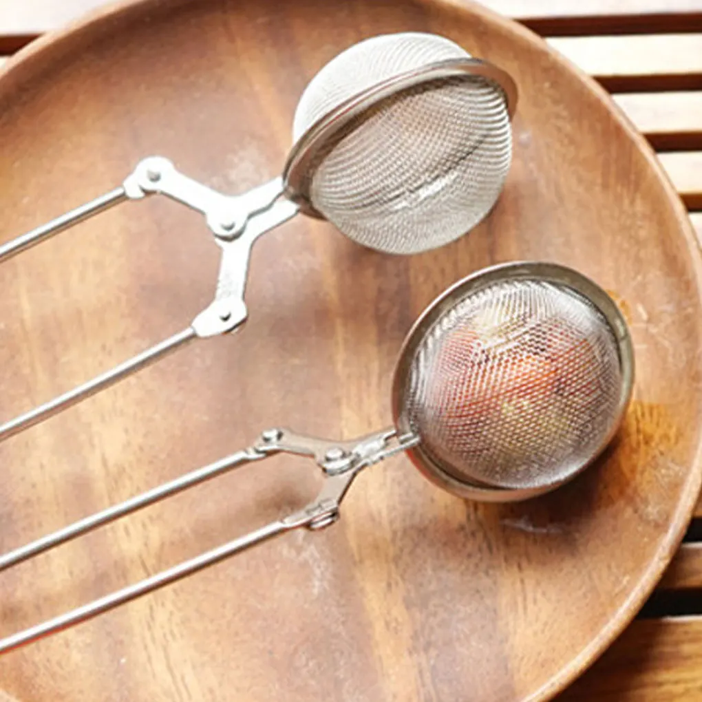 Stainless Steel Tea Infuser Drink Cup Loose Leaf Strainer Tealeaf Holder Filter Small Herb Kitchen Accessories