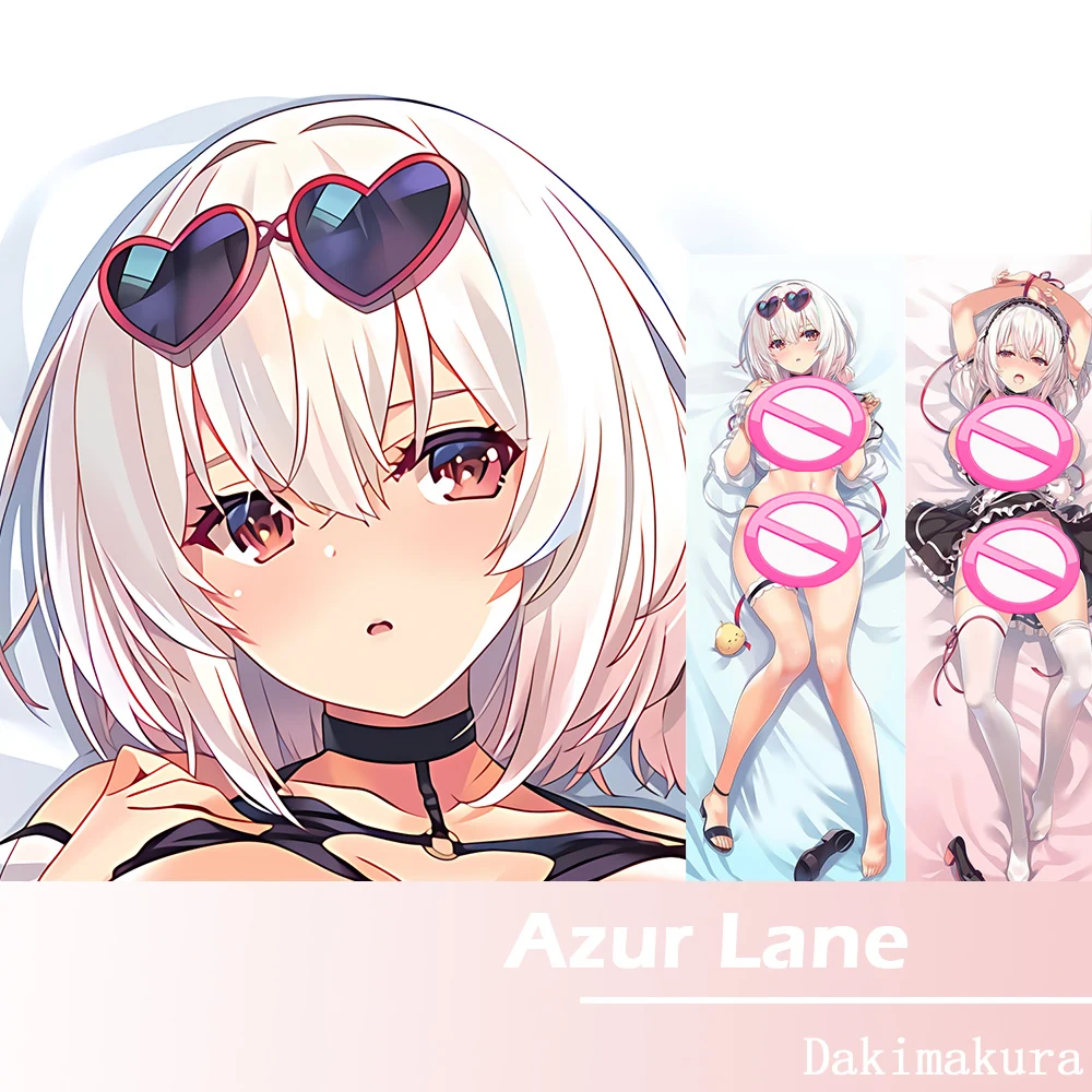 

Azur Lane Serious Dakimakura Full Body Otaku Pillow Cover Anime DIY Custom Pillowcase