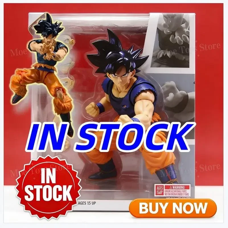 

IN STOCK New Dragon Ball Super Son Goku Migatte No Goku Kizashi Action Figure Movable Joints Collectible Model Toy Birthday Gift