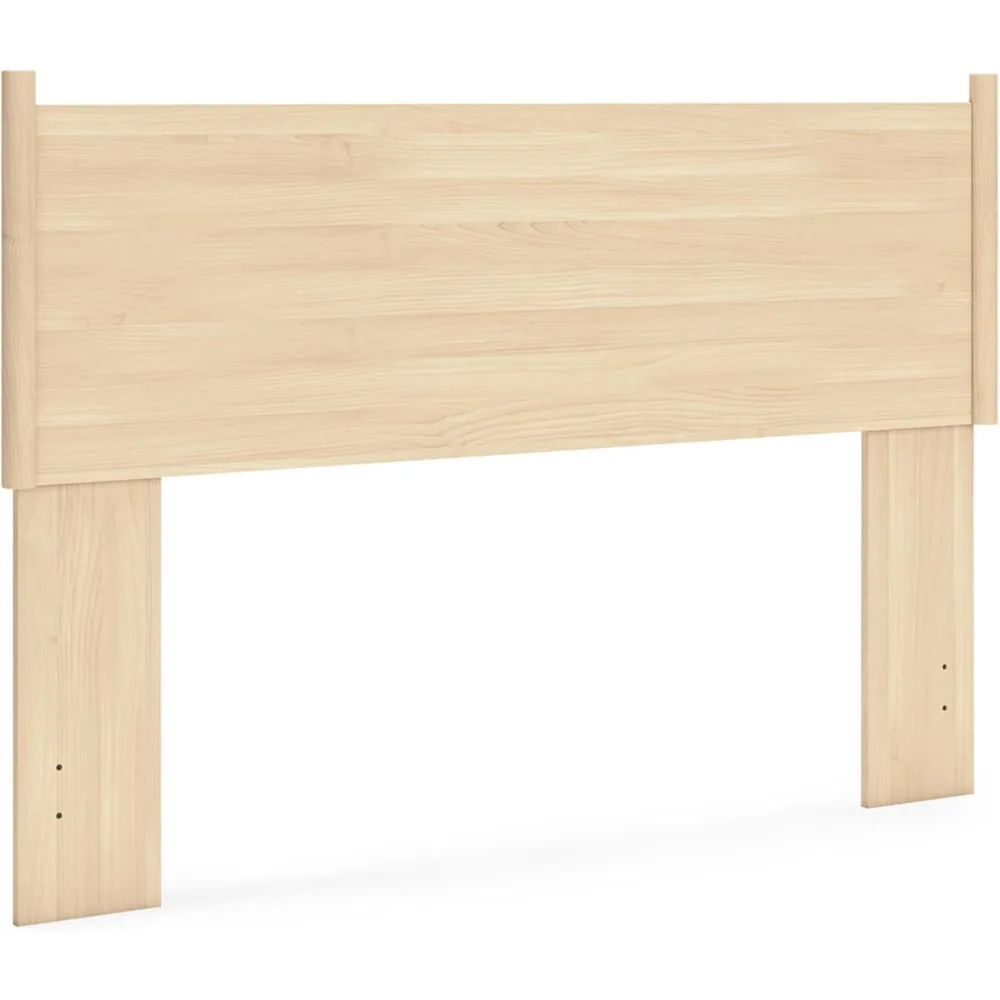 

Cabinella Rustic Panel Headboard for Bedroom, Queen, Light Brown