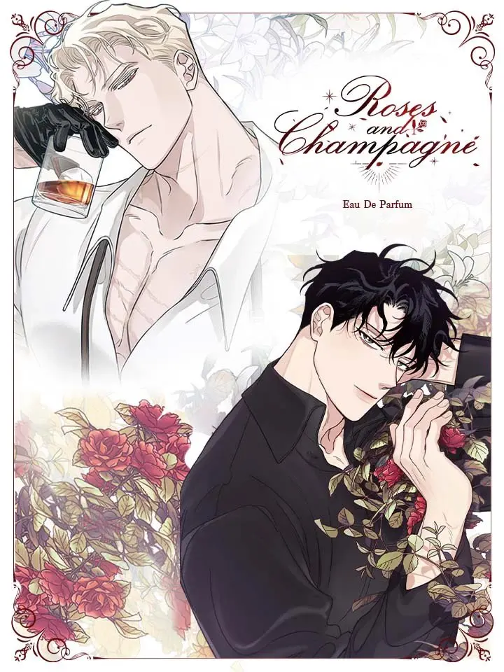 [Official Original]Korean Manga Rose and Champagne Manhwa Officia Original Rose and Champagne Manhwa 30ml With Cards