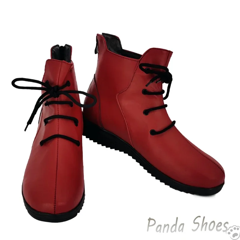 Jujutsu Kaisen Itadori Yuji Cosplay Shoes Anime Cos Red Boots Comic Itadori Yuji Cosplay Costume Prop Shoes for Con Halloween