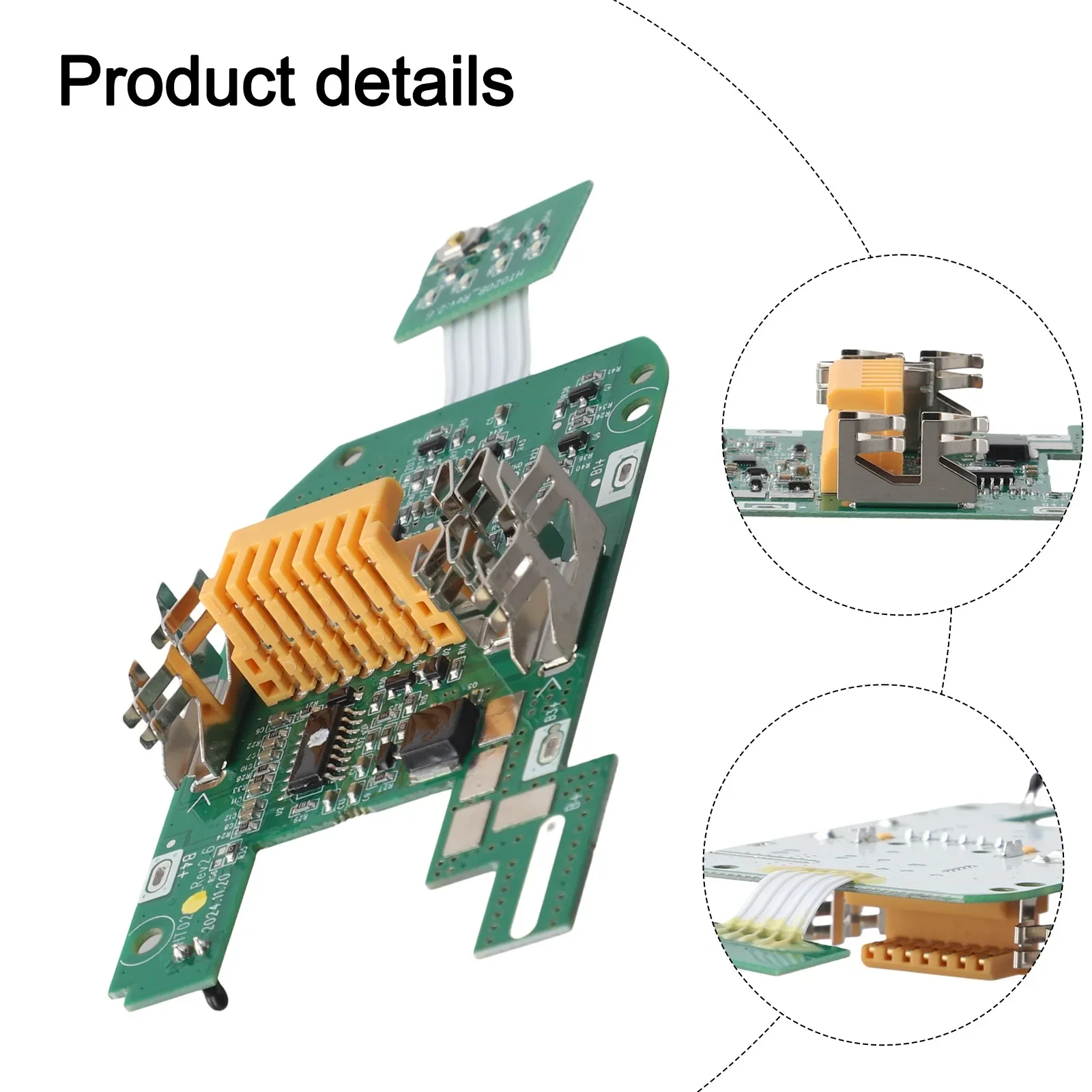 New BL1830B Charging Protection Circuit Board With Nickel Sheet For 18V 3Ah Battery-Wrenches Drills Angle Grinders Power-Tools