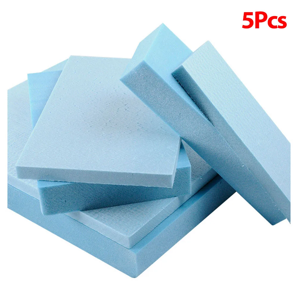 Tablero para manualidades de espuma, bricolaje, paisaje, modelo de construcción, hojas de Material, Base de ladrillos de espuma, Kit de modelo de hoja de tablero de espuma, 5 uds.