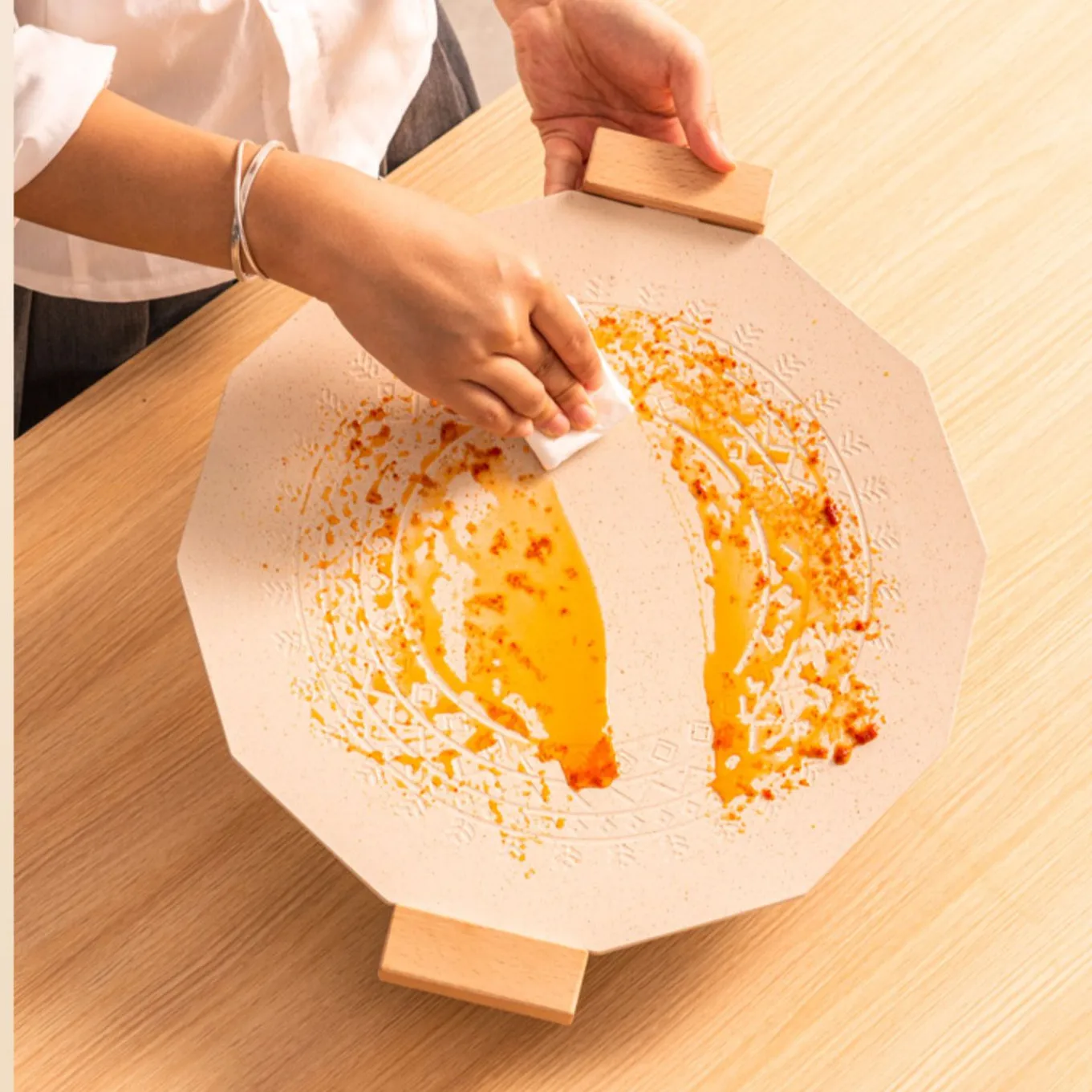 Sartén antiadherente para el hogar, Parrilla Eléctrica de 220V, sin humo, 35cm de diámetro