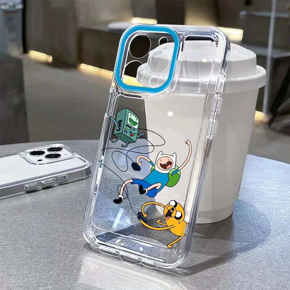 الكرتون مغامرة الوقت قضية الهاتف ل Xiaomi Mi 14 13 12 11 10 10T 14T Poco X6 F5 F4 X7 X4 X3 NFC لايت GT Pro 4G 5G واضح TPU