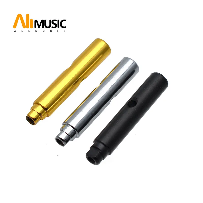 12PCS Guitar Machine Head Steel Shaft String Reel Guitar Tuner Leg Middel Hole Black/Gold/Chrome