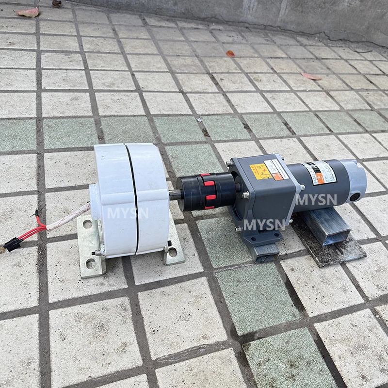 3KW 5KW 7KW منخفضة السرعة مولد المغناطيس الدائم 12 فولت 24 فولت 48 فولت الطاقة الحرة المنزل استخدام التيار المتناوب المولد مع محرك المخفض DIY بها بنفسك 6000 واط #3