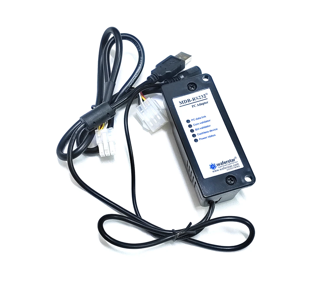 USB Version MDB-RS232 device to convert the MDB coin validator data to PC RS232 for Vending machine