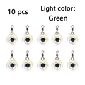 10pcs green