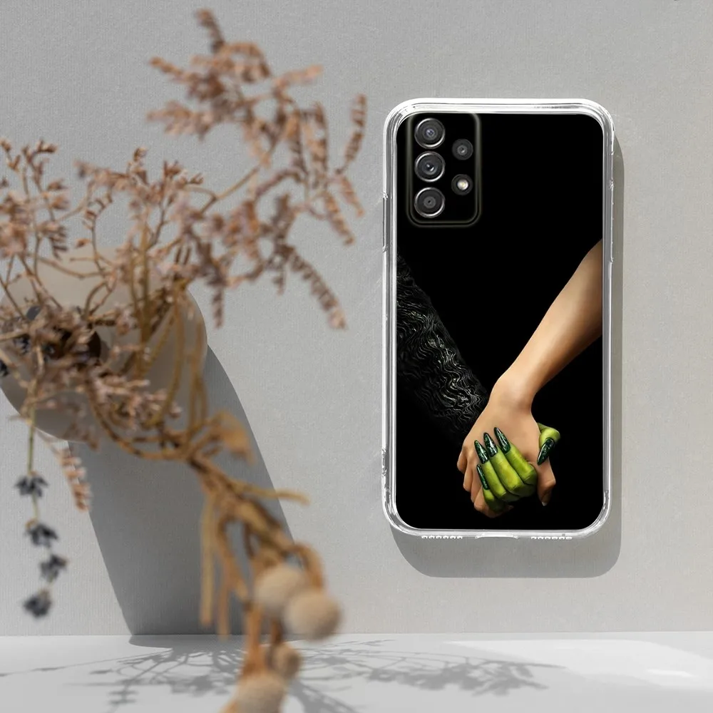 W-Wicked Glinda Elphaba Phone Case  For Samsung S30,S23,S21,S22,S20,Ultra,S20,S10,S9,S8,PIus Soft Shockproof Transparent Cover