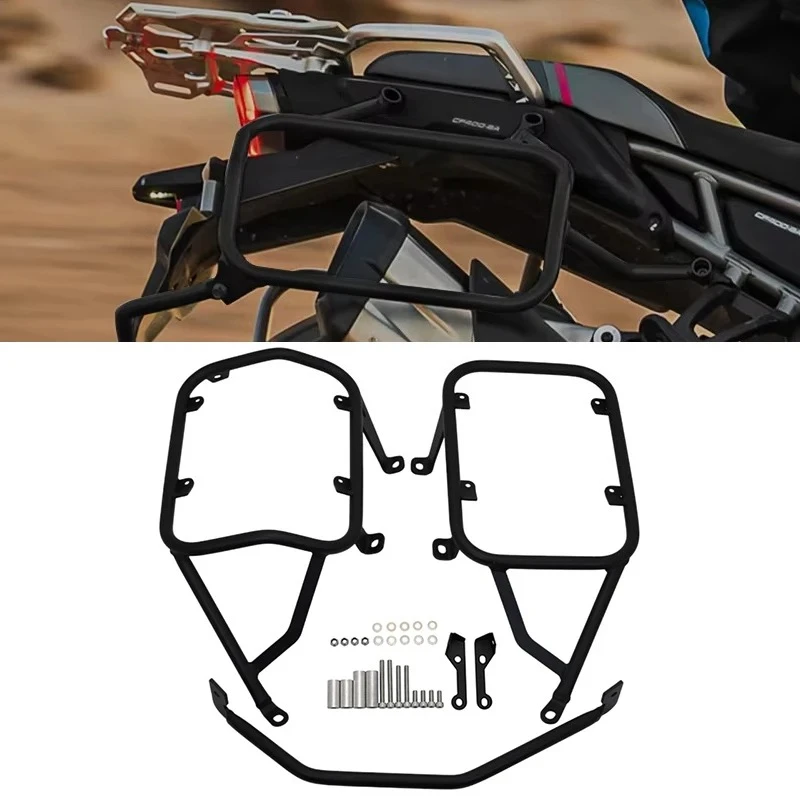 For CFMOTO 450-MT 450 MT 2023-2024 Motorcycle Accessories Saddlebag Side Toolbox Brackets Top Case Luggage Panniers Rack