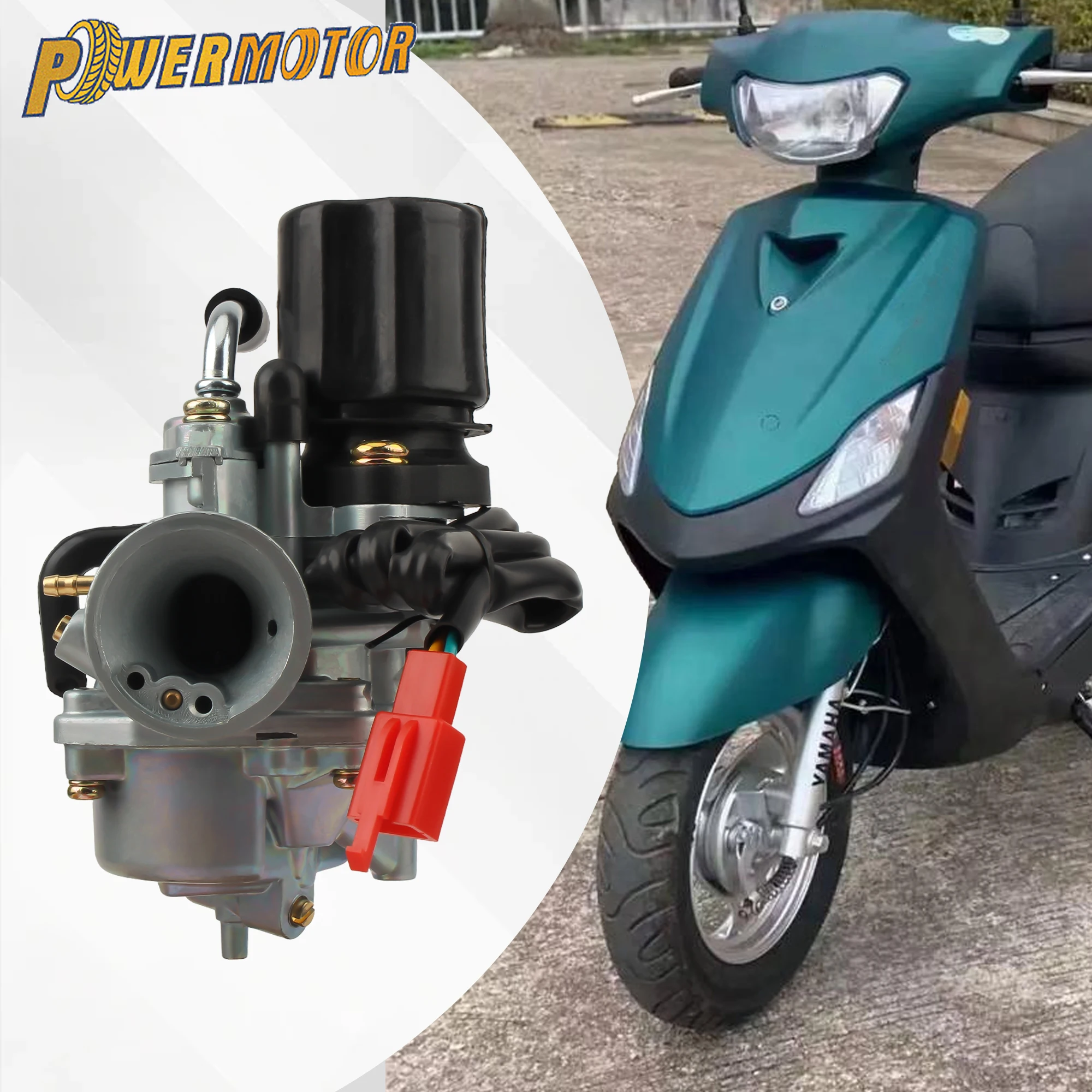 

Motorcycle Moped Scooter Carburetor 19mm PZ19J 2 Stroke for Yamaha Jog 50 50cc JOG90 2 Stroke 1E40QMB 1PE40QMB 1E50QMG Carb Part