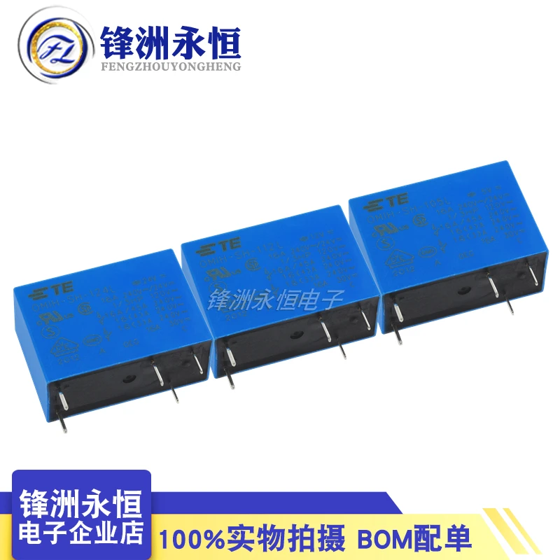 

1Pcs New Original TE Relay OMIH-SH-105L OMIH-SH-112L OMIH-SH-124L 16A 5PIN 5V 12V 24V Power Relay