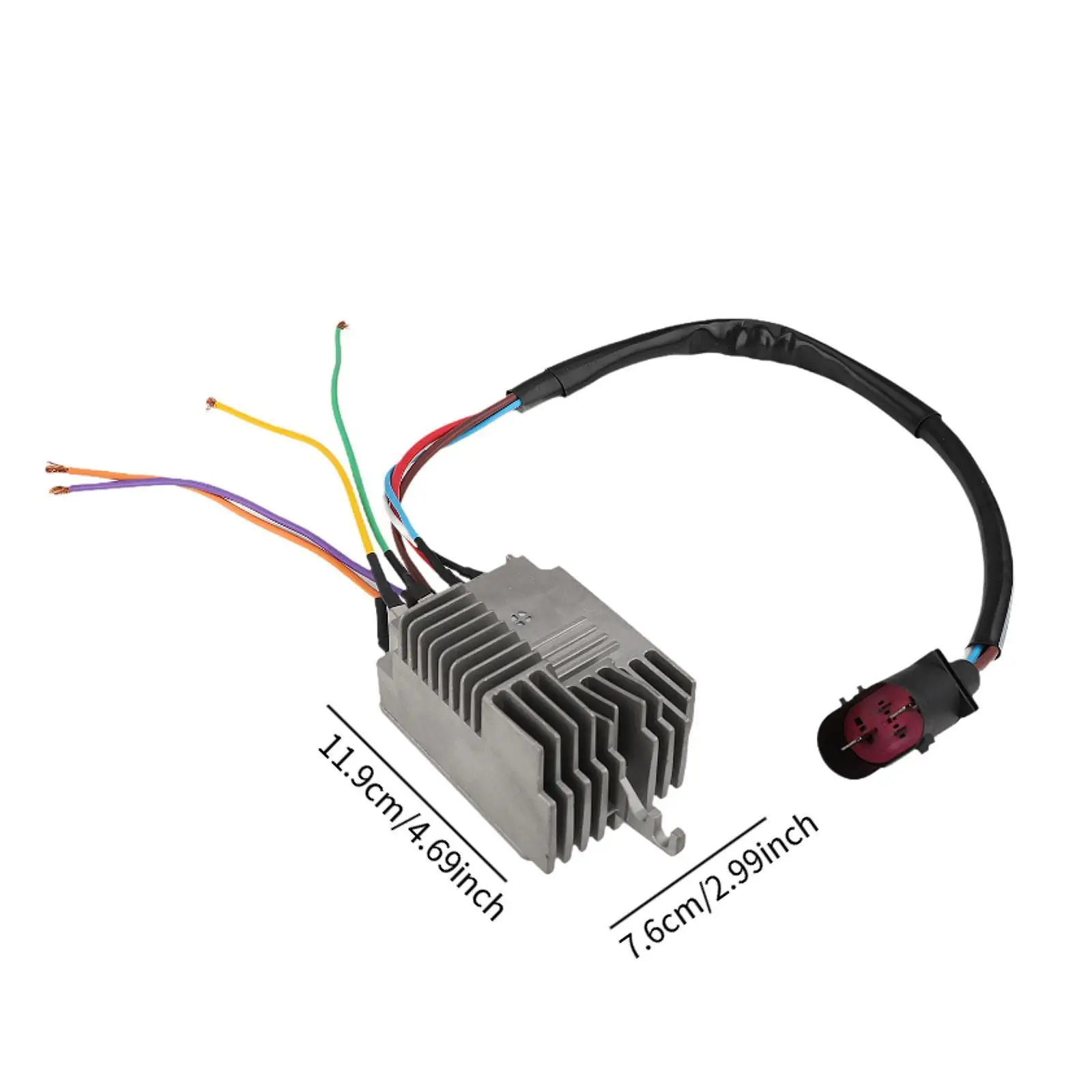 Resistenza motore ventilatore HVAC, accessorio per auto, 4F 0959501 G Pezzi di ricambio automobilistici sostituiscono 4F 0959501 A 4F 0959501 E per A6 Quattro