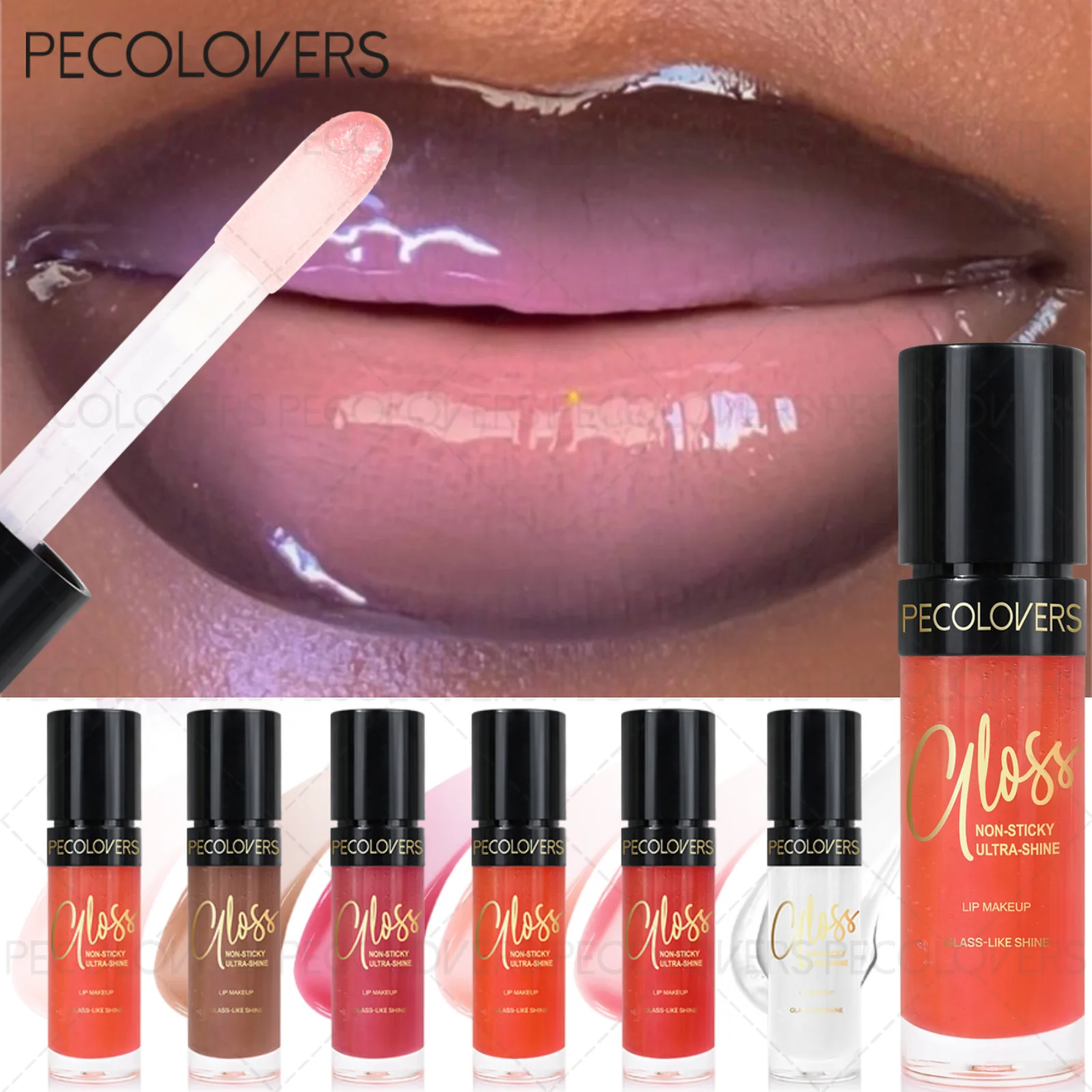 

1PC Colored Lip Oil - Waterproof, Prevents Lips From Drying Out, Moisturizing, Brightens Lips, Suitable for All Skin Types