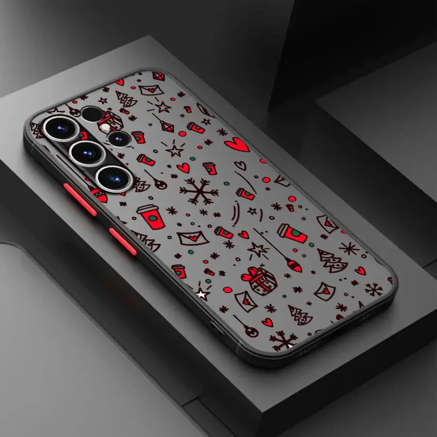 Funda trasera de teléfono Love Eye Art para Samsung Galaxy S25 Edge S22 Plus S20 S24 FE S23 Ultra S9 S10 S21