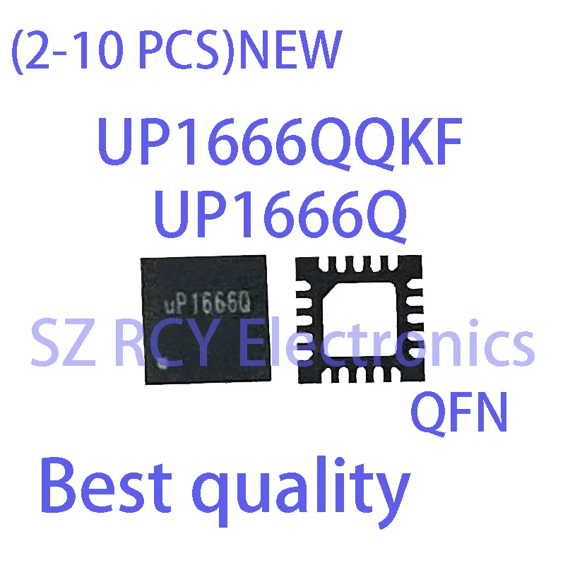 (2-10 PCS)NEW UP1666Q UP1666QQKF UP1666 QFN Chipset