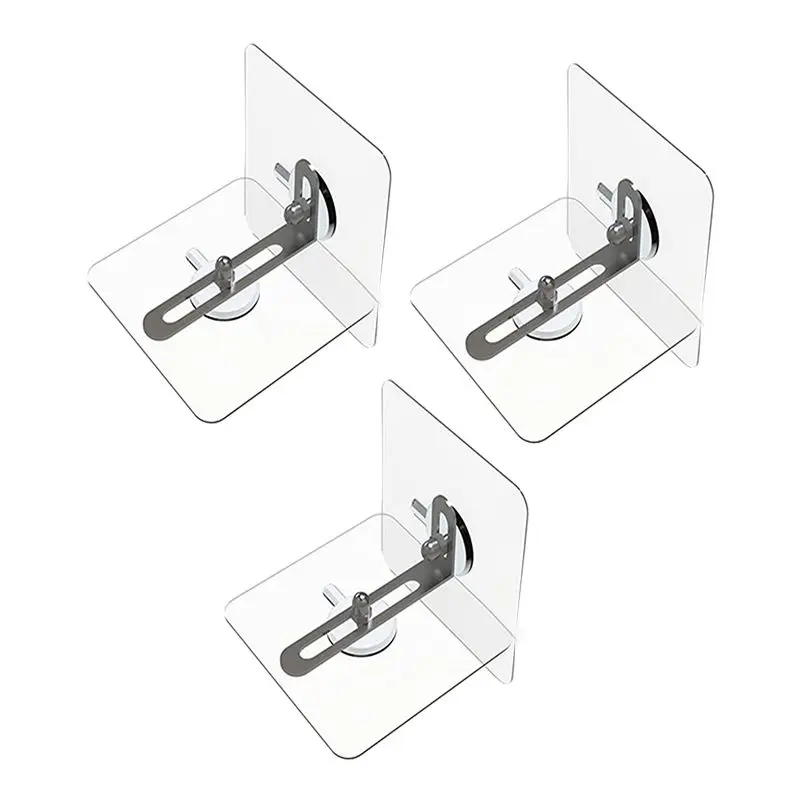 AT02-Furniture Anchors Wall Anchors, Anti Tip Furniture Anchors No Drill, Adhesive Furniture Wall Anchors For Baby 12 Pcs