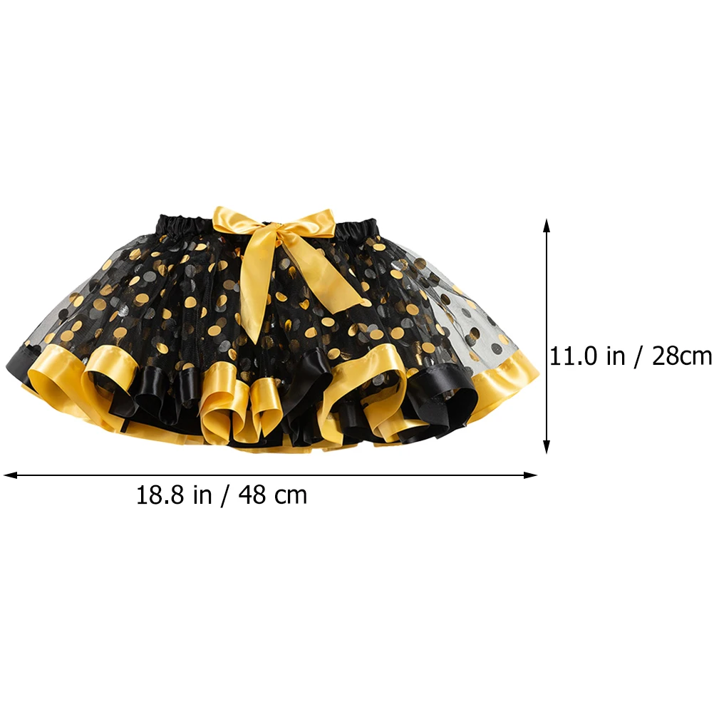 

Girls Skirt Halloween Dress Tulle Costumes Performance Kids Party Soft Unique Attractive Skin Friendly Easy On Off