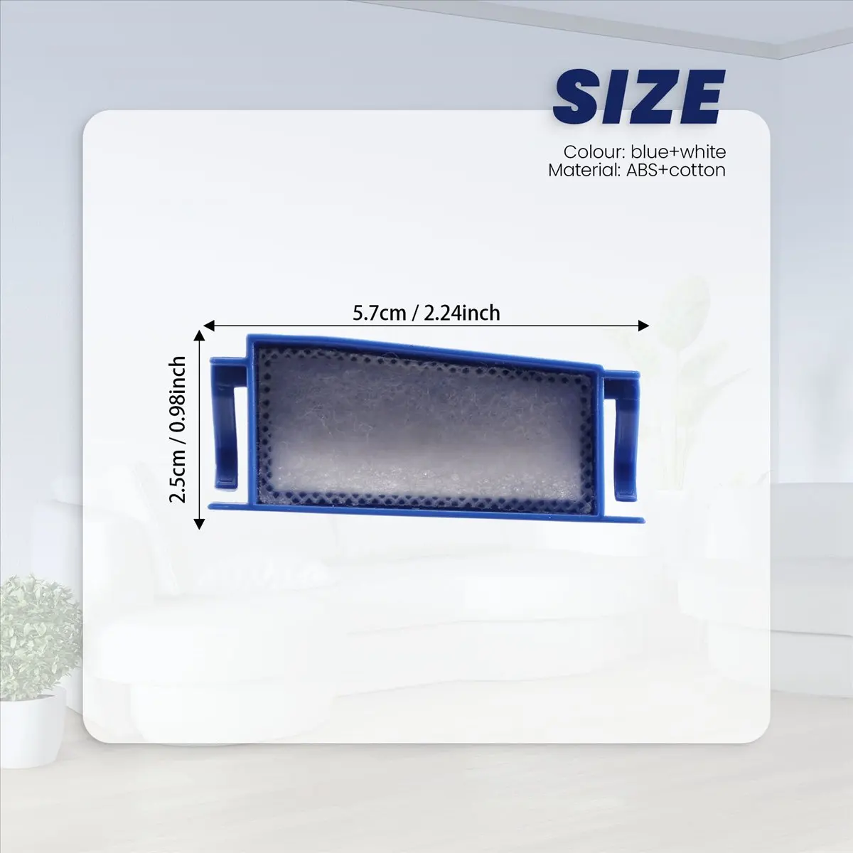 newA10R Replacement Filters for 6 Reusable Filter Slot + 6 Disposable Ultra-Fine Filters
