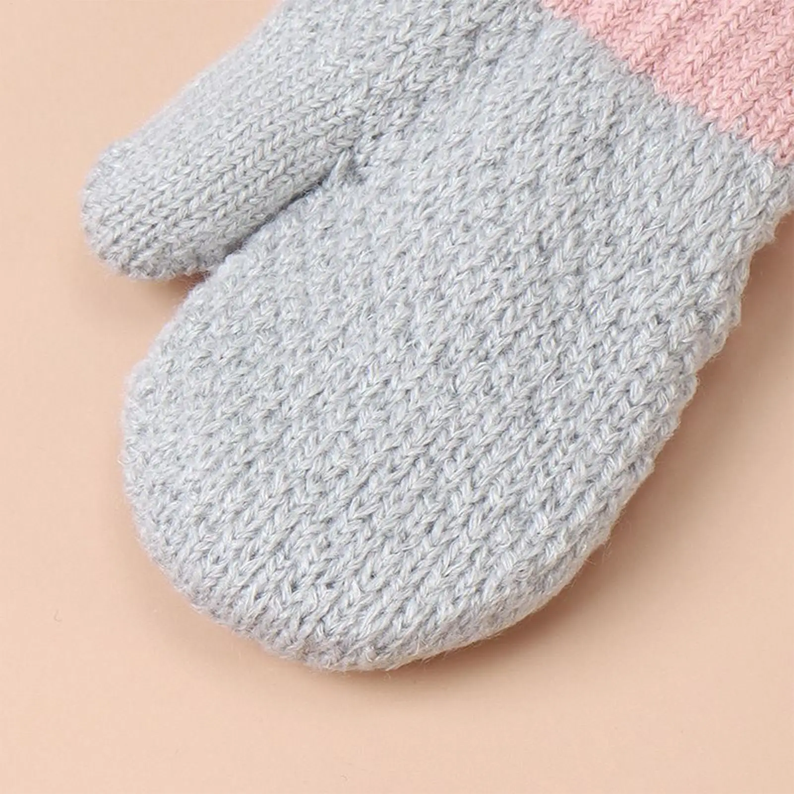 

Зимние перчатки для детей, удобные варежки для холодной погоды, плюшевые варежки для игр на снегу на открытом воздухе для 1-3 лет, двора, сада