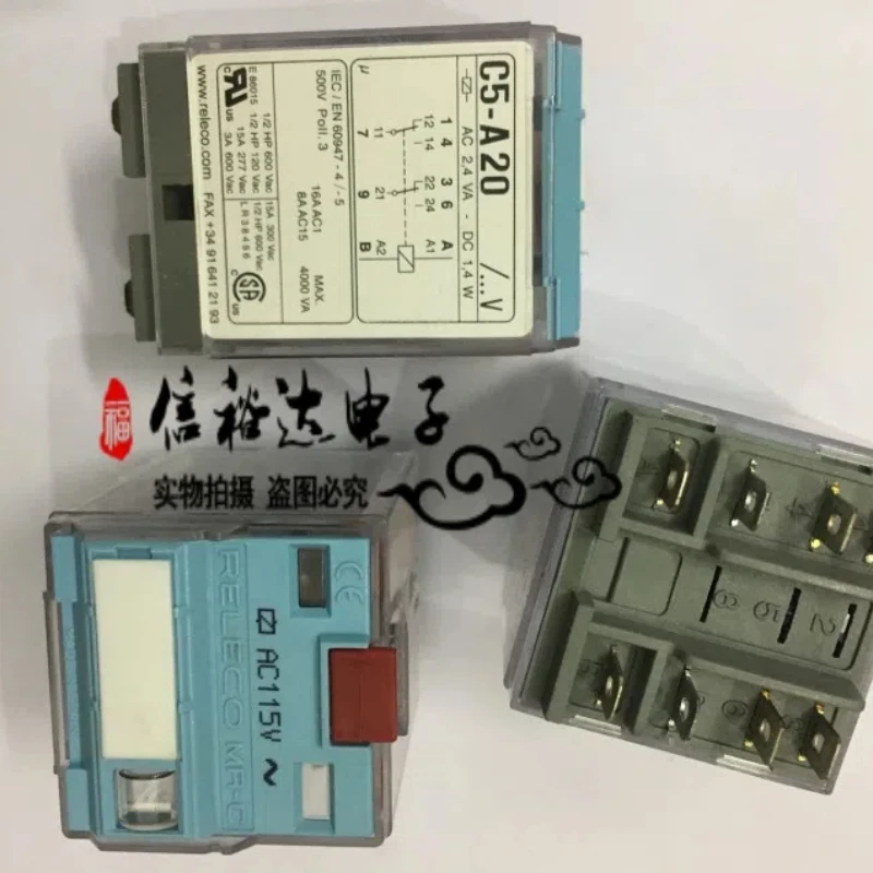 

2PCS/C5-A20/AC115V 110 relay brand new original