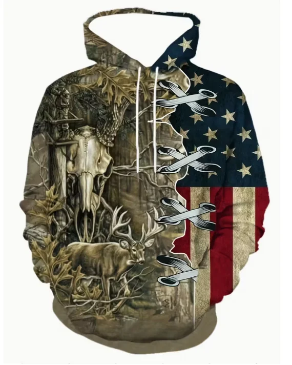 

Повседневная толстовка с капюшоном, толстовка с 3D принтом, ковбойская уличная толстовка с капюшоном и длинными рукавами, пуловер большого размера, мужские толстовки