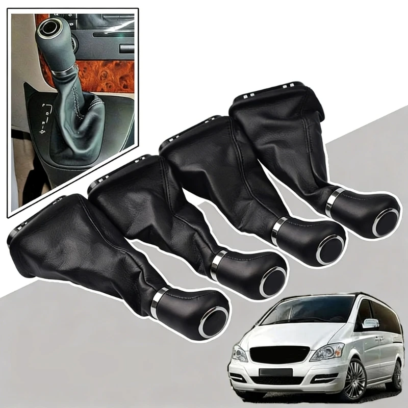 A2UC Strong PU Material Gear Shifter Replacement Comfortable Change Handle for Viano 2010-2015 Excellent Fit & Long Lasting