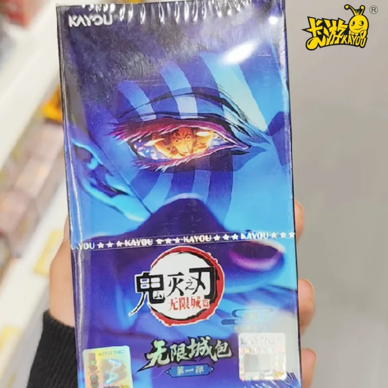 KAYOU Genuine Demon Slayer Cards Infinity Castle Chapter Infinity Castle Pack Kochou Shinobu Anime Character Collection Card