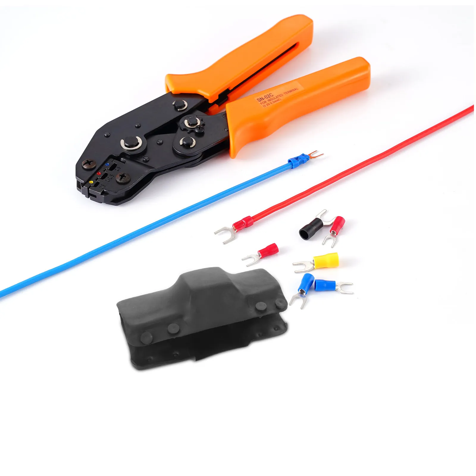3Pcs Busbar Junction Safety -Type Plastic Busbar Connection Box 10Kv Dual-Row High Voltage Protection Electrical System