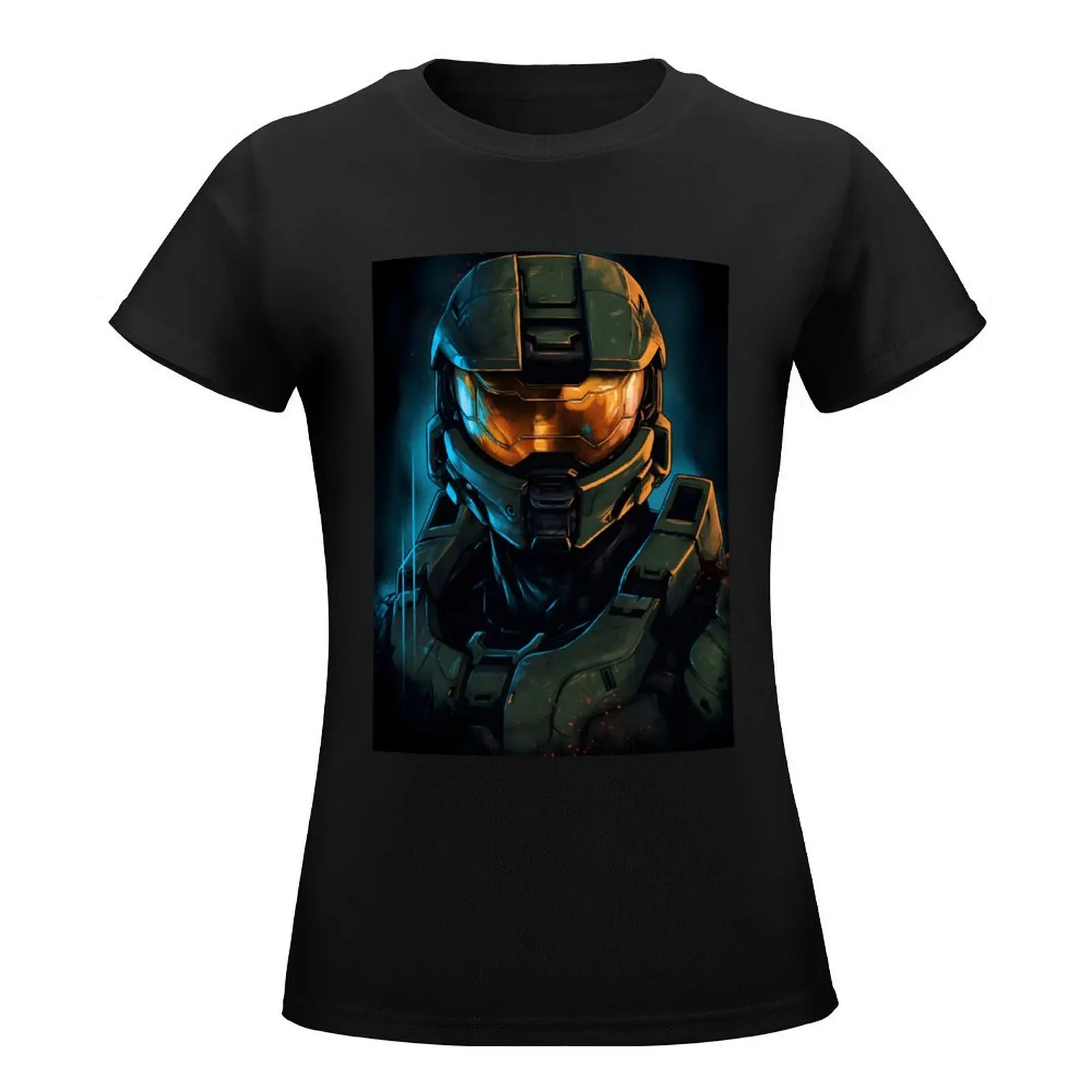 Master Chief T-Shirt plus sizes funny customs design your own animal print shirt for girls Women's t-shirt