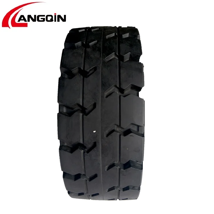 23x9-10 forklift Spare Parts big solid forklift tyre for Container terminals, ports