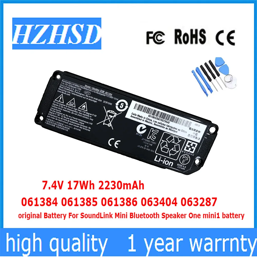 061384 061385 061386 063404 063287 Оригинальный аккумулятор 7,4 В, 17 Втч для динамика SoundLink Mini Bluetooth, один аккумулятор mini1 061384 061385 061386 063404 063287 Оригинальный аккумулятор 7,4 В, 17 Втч для динамика SoundLink Mini Bluetooth, один аккумулятор mini1