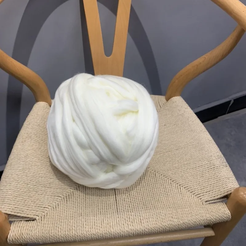 1KG Superfine Merino Fiber for Spinning & Felting Soft Combed Top Roving in Stunning Color Diy for Arm Knitting Blanket