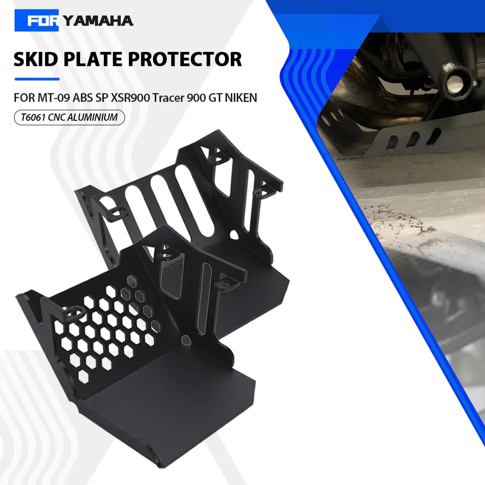 

For Yamaha FJ09 FZ-09 FZ09 MT09 MT-09 ABS SP TRACER Tracer 900 GT Motorcycle Lower Bottom Skid Plate Splash Chassis Protection