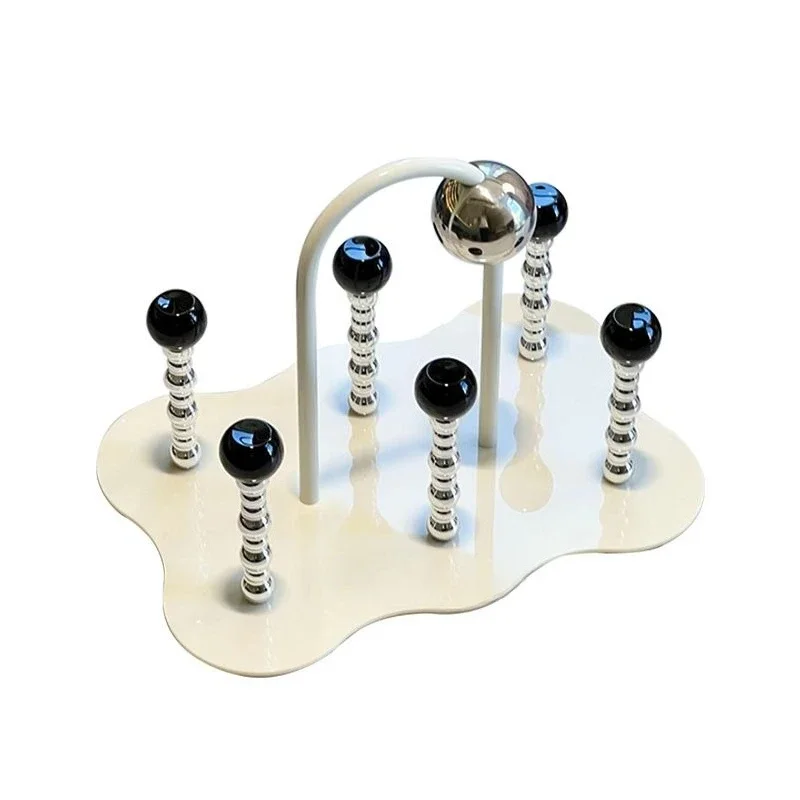 Ball holder creative living room coffee table handle water cup upside down dust-proof glass tea storage