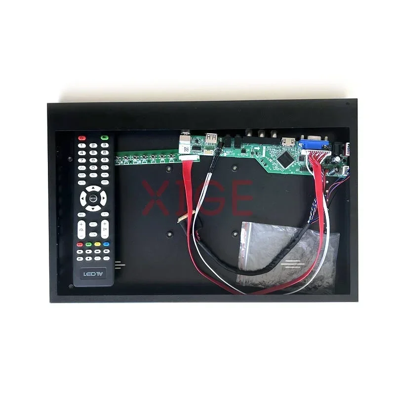 

Металлический корпус и плата драйвера для BT140GW01/BT140GW02/BT140GW03 LVDS 40-контактный монитор USB + AV + HDMI + VGA 1366 * 768 ТВ комплект аналогового сигнала 14 дюймов