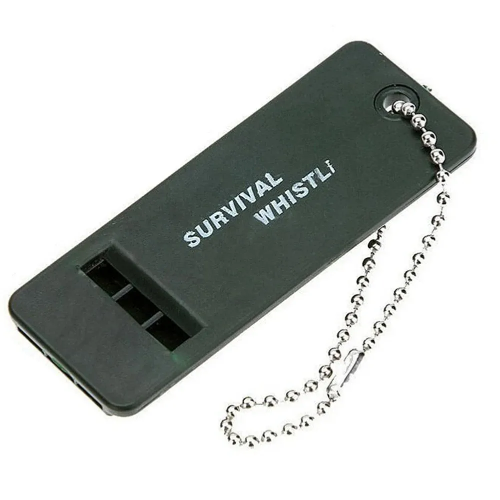 

High Decibel 3-Frequency Whistle Outdoor Emergency Survival Whistle for Camping, Hiking, Hunting, Survival Whistle Gear