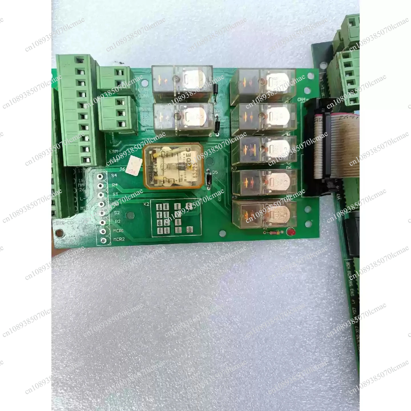 Injection molding machine oblique arm manipulator control board